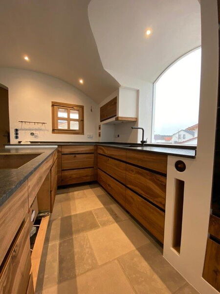 Naturkalkputz in der Küche