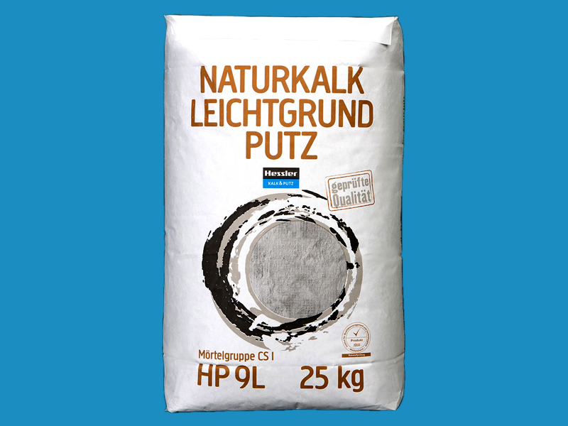 Hessler HP 9 Naturkalk-Leichtputz im 25kg Sack